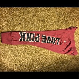 VS Pink campus pants